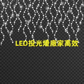 LED投光燈廠家高效照明解決方案提供商,你選擇對了嗎