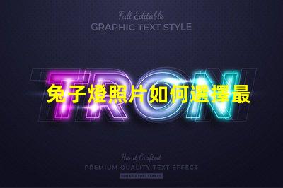 兔子燈照片如何選擇最適合您的兔子燈設計