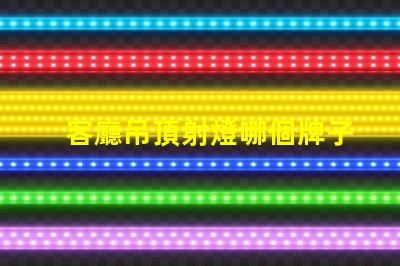 客廳吊頂射燈哪個牌子好市場上最受歡迎射燈品牌解析