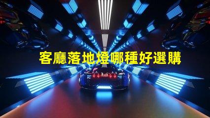 客廳落地燈哪種好選購指南與風格匹配技巧