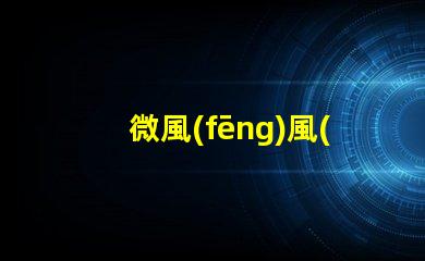 微風(fēng)風(fēng)光互補路燈節(jié)能與環(huán)保的雙重解決方案