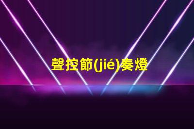 聲控節(jié)奏燈燈珠