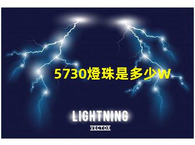 5730燈珠是多少W一顆