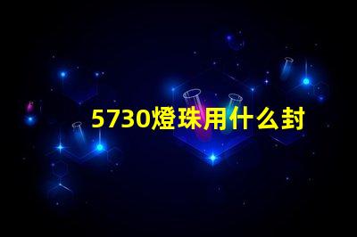 5730燈珠用什么封裝