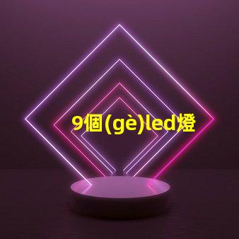 9個(gè)led燈珠