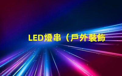 LED燈串（戶外裝飾照明）