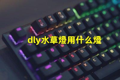 dly水草燈用什么燈珠好