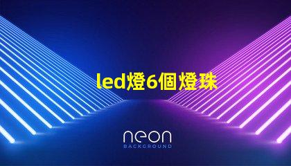 led燈6個燈珠