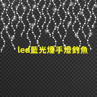 led藍光燈手燈釣魚燈珠