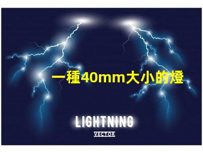 一種40mm大小的燈珠,擁有10個獨立光源