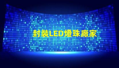 封裝LED燈珠廠家