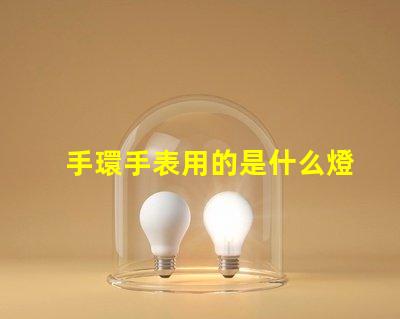 手環手表用的是什么燈珠