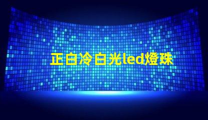 正白冷白光led燈珠
