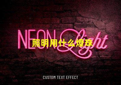 照明用什么燈珠