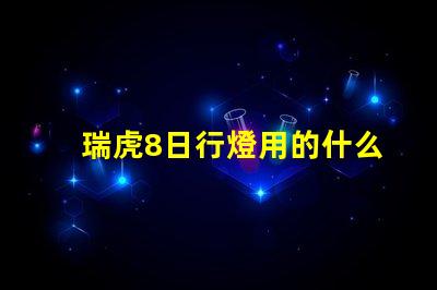 瑞虎8日行燈用的什么燈珠