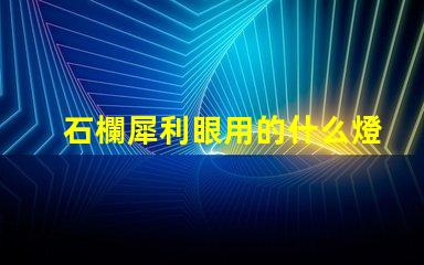 石欄犀利眼用的什么燈珠