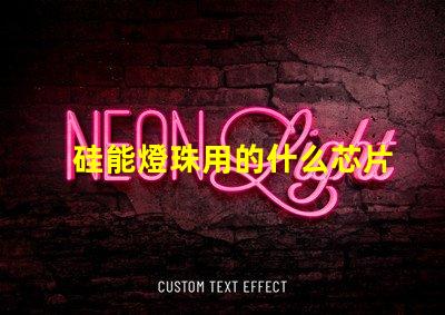 硅能燈珠用的什么芯片