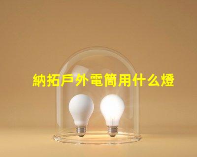 納拓戶外電筒用什么燈珠