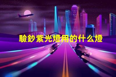 驗鈔紫光燈用的什么燈珠