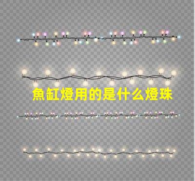 魚缸燈用的是什么燈珠